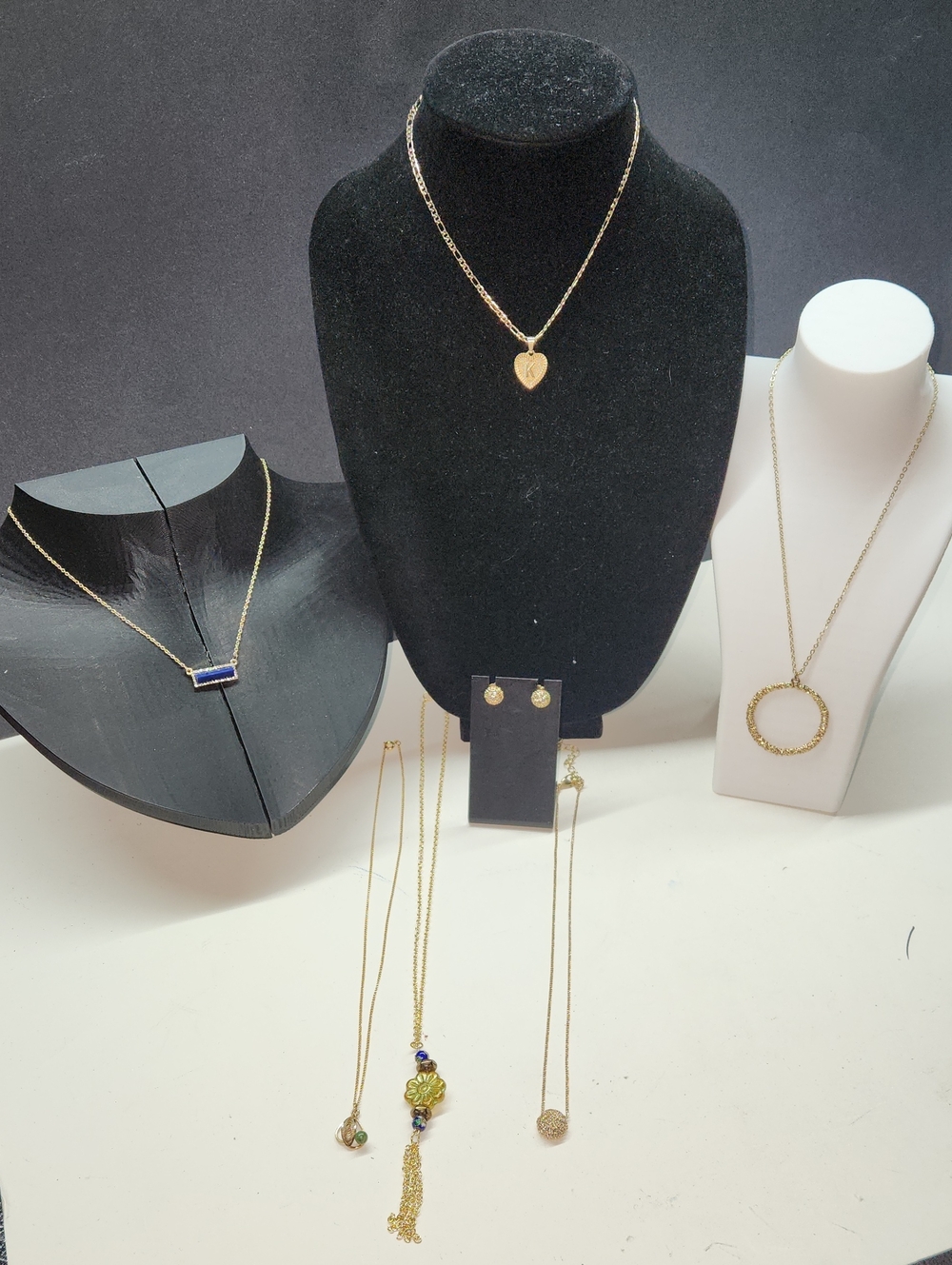 Dainty Gold-tone Necklace Bundle